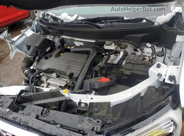 3GKALUEG7SL282043 2025 GMC TERRAIN White Vista del compartimento del motor