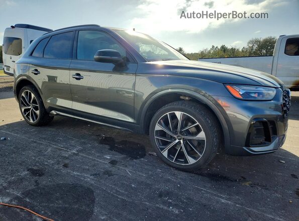WA1B4AFY1M2027101 2021 AUDI SQ5 Gray Widok z przodu