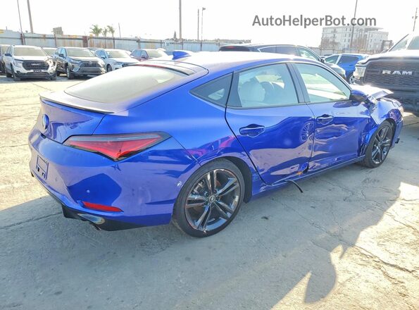 19UDE4H64SA009656 2025 ACURA INTEGRA Blue Delantero derecho