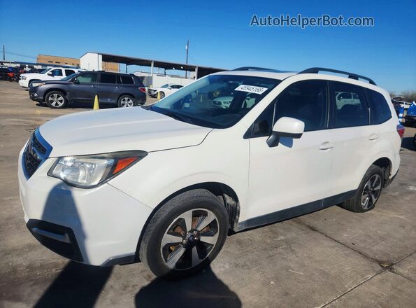 JF2SJAEC8JH415456 2018 SUBARU FORESTER 2.5 White Задня ліва чверть