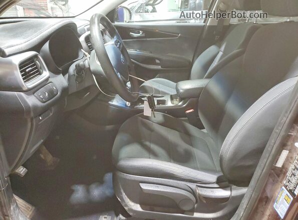 5XYPGDA30KG564383 2019 KIA SORENTO Burgundy 