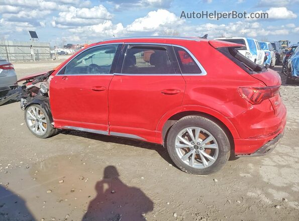 WA1DECF38R1049860 2024 AUDI Q3 Red უკანა მარჯვენა