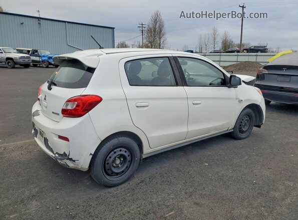 ML32A3HJ4KH012082 2019 MITSUBISHI MIRAGE Белый Передняя правая четверть