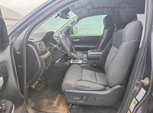 5TFDY5F16KX851933 2019 TOYOTA TUNDRA Gray Вид салону спереду