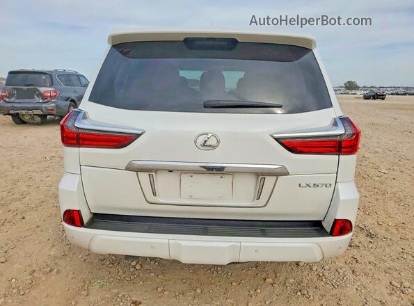 JTJHY7AX2K4285258 2019 LEXUS LX White წინა სალონის ხედი