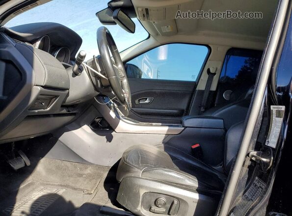 SALVP2RX8KH329751 2019 LAND ROVER RANGE ROVER EVOQUE Black Առջևի վահանակի տեսք