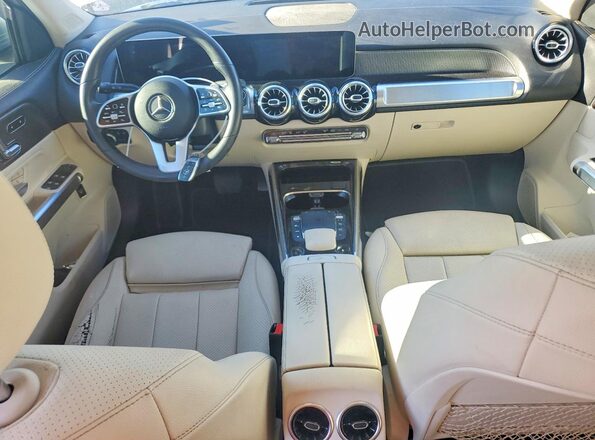 W1N4M4GB1MW122267 2021 MERCEDES-BENZ GLB-CLASS Silver 