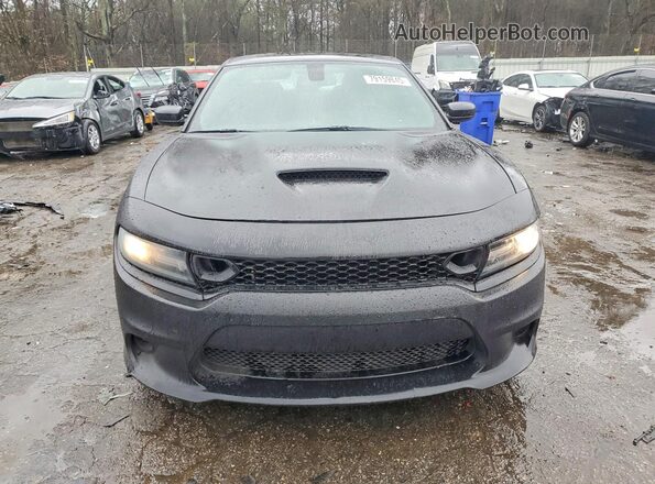 2C3CDXCT9MH590219 2021 DODGE CHARGER Gray Widok z tyłu
