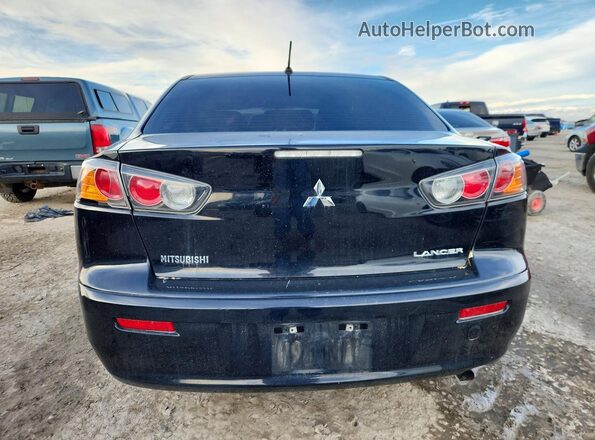 JA32U2FU5GU007868 2016 MITSUBISHI LANCER Black Widok wnętrza z przodu