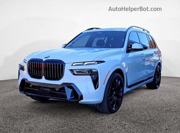 5UX23EM04P9RR2231 2023 BMW X7 White Հետևի աջ