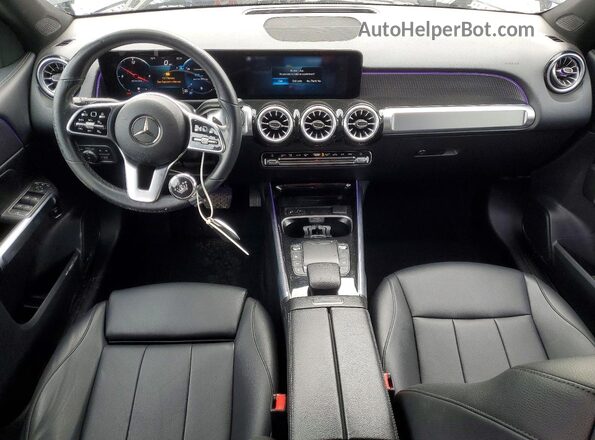 W1N4M4GB7NW246271 2022 MERCEDES-BENZ GLB-CLASS Black Widok zestawu wskaźników