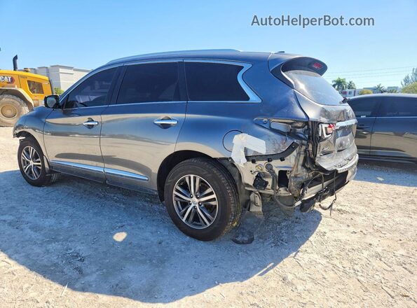 5N1DL0MM6LC518831 2020 INFINITI QX60 Gray Trasero derecho
