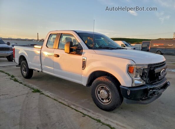 1FT7X2A67NEE88446 2022 FORD F250 White Передня права чверть
