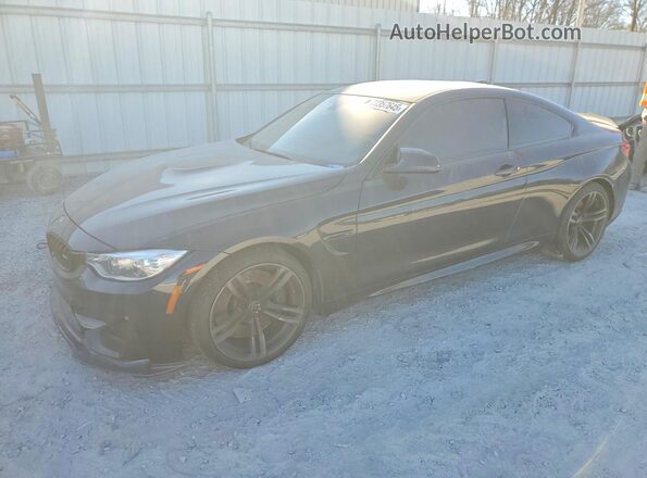 WBS3R9C51GK336150 2016 BMW M4 Black Задня ліва чверть