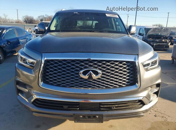 JN8AZ2NFXJ9661684 2018 INFINITI QX80 Серебряный 