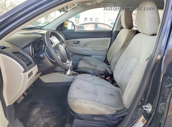 JA4AP3AU1LU007176 2020 MITSUBISHI OUTLANDER Black წინა პანელის ხედი