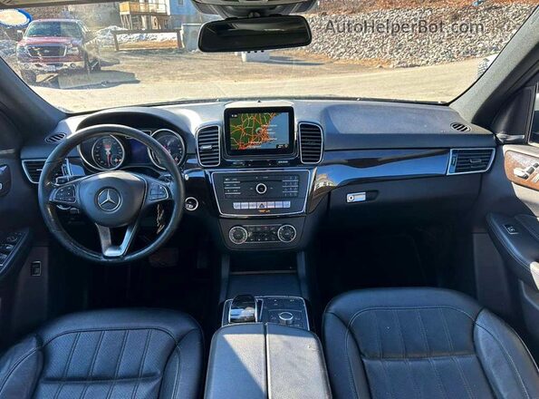 4JGDA5HB1HA844695 2017 MERCEDES-BENZ GLE Gray Vista del cuadro de instrumentos