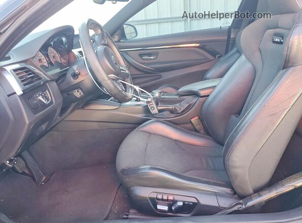 WBS3R9C51GK336150 2016 BMW M4 Black Вид панелі приладів