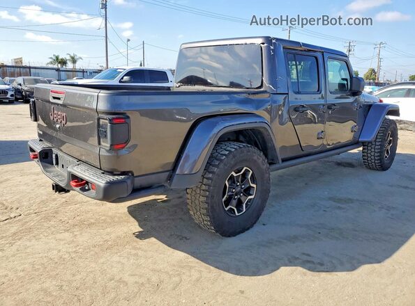 1C6JJTBG9NL135990 2022 JEEP GLADIATOR Серый Передняя правая четверть