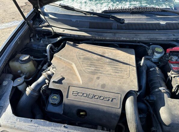 2LMHJ5AT5KBL03699 2019 LINCOLN MKT Black Вид панелі приладів
