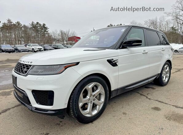 SALWR2RV2KA423131 2019 LAND ROVER RANGE Белый Задняя правая четверть