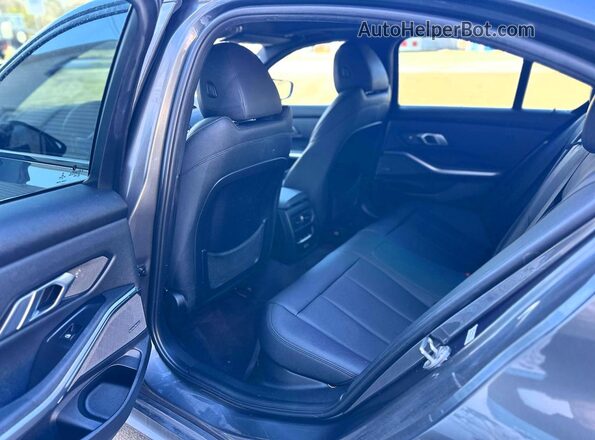 3MW5R1J0XM8B49895 2021 BMW 3 SERIES Gray უკანა სავარძლების ხედი