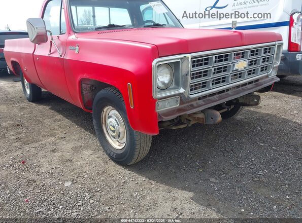 CCL447F510362     1977 CHEVROLET C10 Red 
