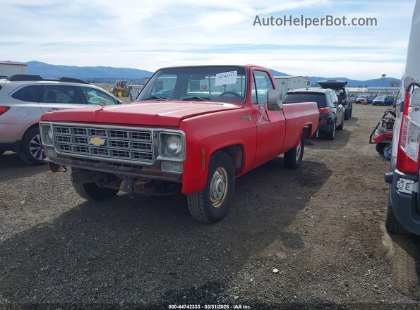 CCL447F510362     1977 CHEVROLET C10 Red Передня ліва чверть