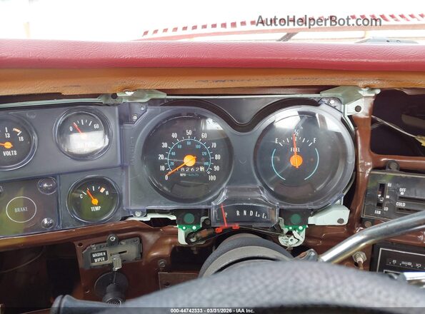 CCL447F510362     1977 CHEVROLET C10 Red Вид задніх сидінь