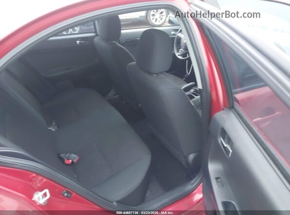 JA32U2FU8GU007735 2016 MITSUBISHI LANCER Red Вид наклейки з VIN-кодом