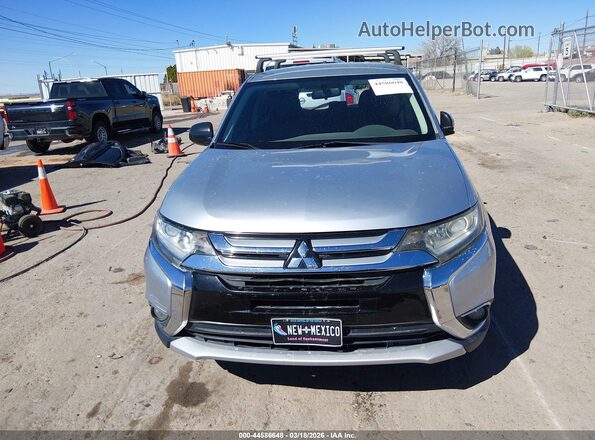 JA4AD2A36GZ009105 2016 MITSUBISHI OUTLANDER Silver Առջևի վահանակի տեսք