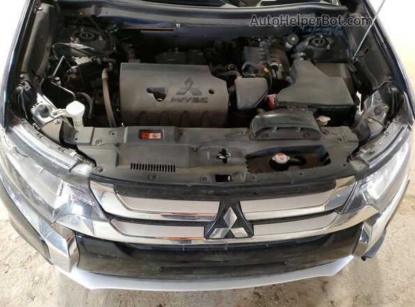 JA4AD3A33JZ048733 2018 MITSUBISHI OUTLANDER Blue Вид підкапотного простору
