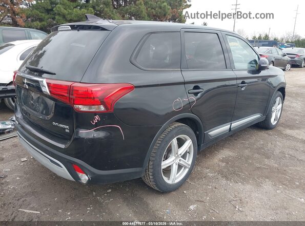 JA4AD3A34KZ041758 2019 MITSUBISHI OUTLANDER Black Trasero derecho