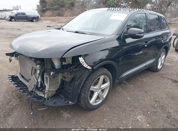 JA4AD3A34KZ041758 2019 MITSUBISHI OUTLANDER Black Vista tres cuartos delantera izquierda