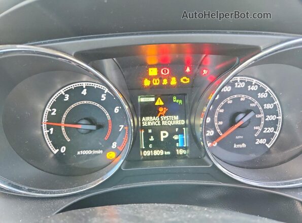 JA4AJ4AW5LU604064 2020 MITSUBISHI RVR Красный Вид щитка приборов