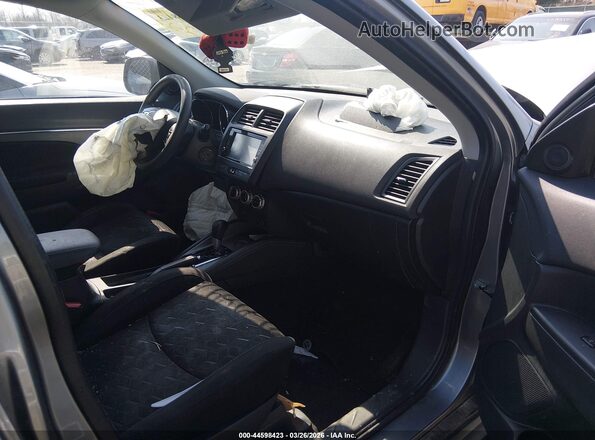 JA4AP3AU0LU005144 2020 MITSUBISHI OUTLANDER SPORT Gray Widok wnętrza z przodu