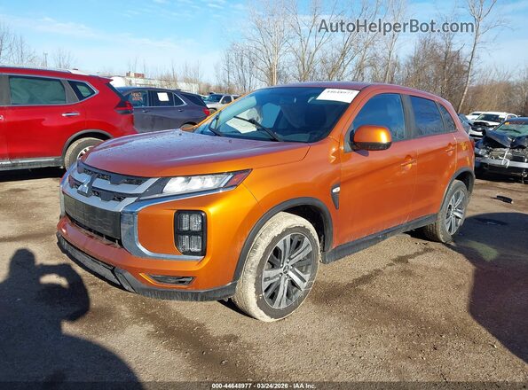 JA4AP3AU0LU012806 2020 MITSUBISHI OUTLANDER SPORT Orange Front left