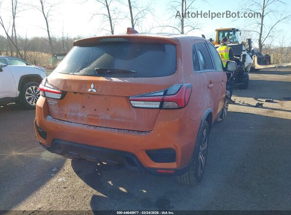 JA4AP3AU0LU012806 2020 MITSUBISHI OUTLANDER SPORT Orange Rear right