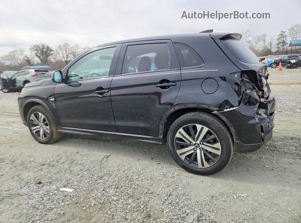JA4AP3AU0LU017472 2020 MITSUBISHI OUTLANDER Black Задня ліва чверть