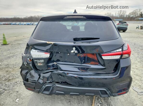 JA4AP3AU0LU017472 2020 MITSUBISHI OUTLANDER Black Вид ззаду