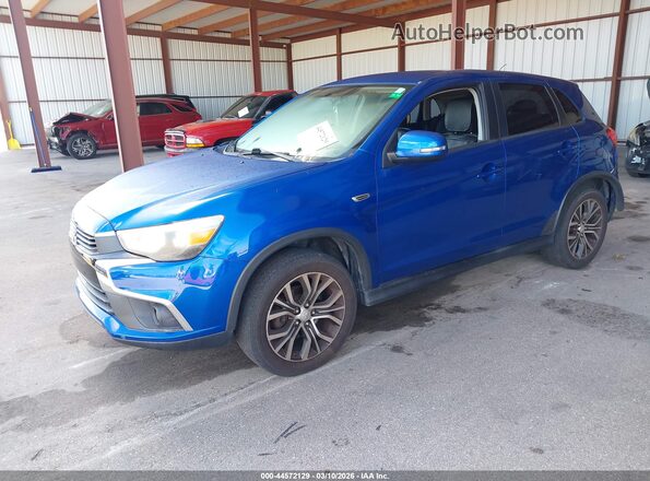 JA4AP3AU2GZ025369 2016 MITSUBISHI OUTLANDER SPORT Blue Vista tres cuartos delantera izquierda