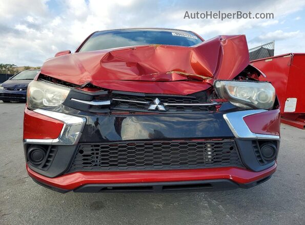 JA4AP3AU2KU033753 2019 MITSUBISHI OUTLANDER Red 