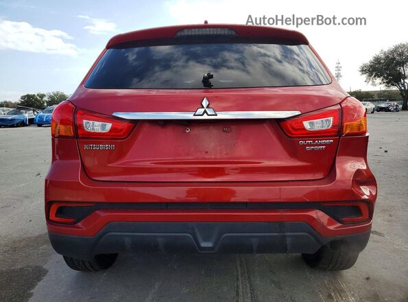 JA4AP3AU2KU033753 2019 MITSUBISHI OUTLANDER Red 