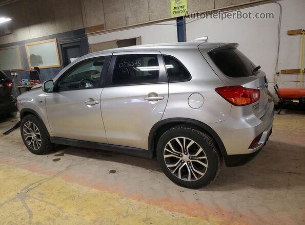 JA4AP3AU4JU023045 2018 MITSUBISHI OUTLANDER Silver უკანა მარცხენა