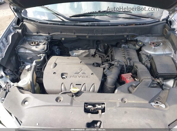 JA4AP3AU7HZ030035 2017 MITSUBISHI OUTLANDER SPORT Silver 