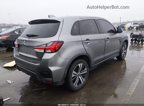 JA4AP3AU7LU000491 2020 MITSUBISHI OUTLANDER SPORT Gray Trasero derecho