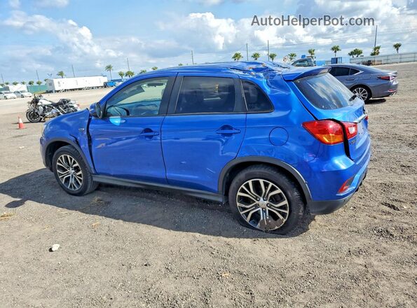 JA4AP3AU8KU034468 2019 MITSUBISHI OUTLANDER Blue 