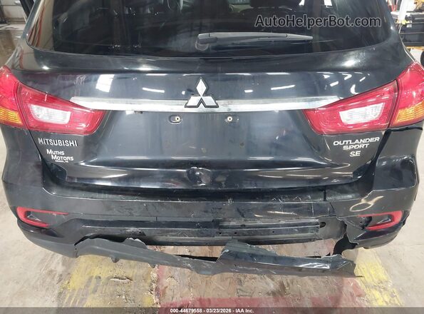 JA4AP3AW5JZ036827 2018 MITSUBISHI OUTLANDER SPORT Black Դիմացի տեսք