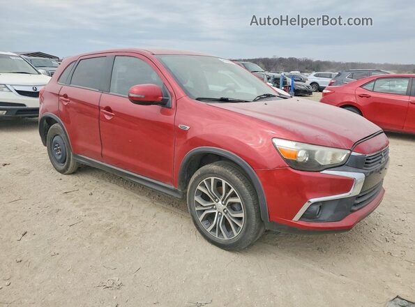 JA4AP3AW8HZ020096 2017 MITSUBISHI OUTLANDER Красный Передняя правая четверть