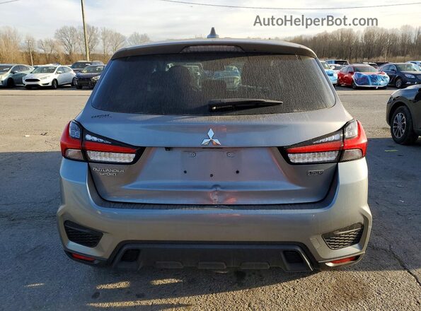 JA4APUAU2MU009610 2021 MITSUBISHI OUTLANDER Gray Rear view